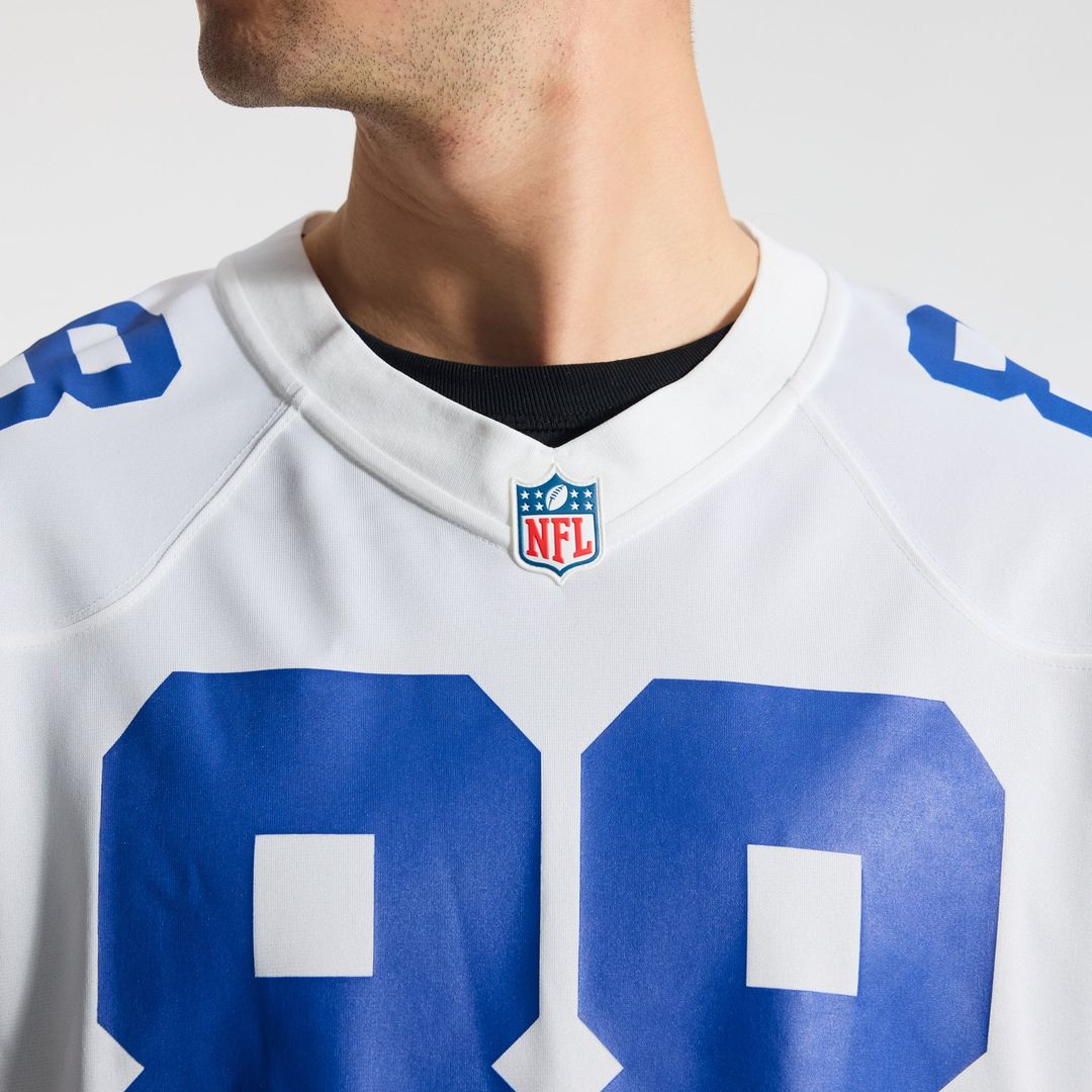 CeeDee Lamb Dallas Cowboys White Game Team Jersey