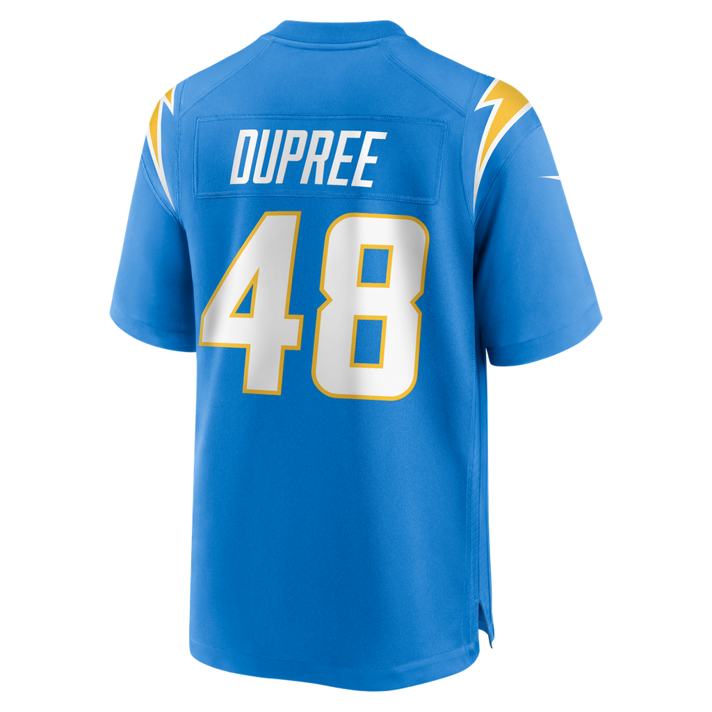 Bud Dupree Los Angeles Chargers Powder Blue Team Game Jersey