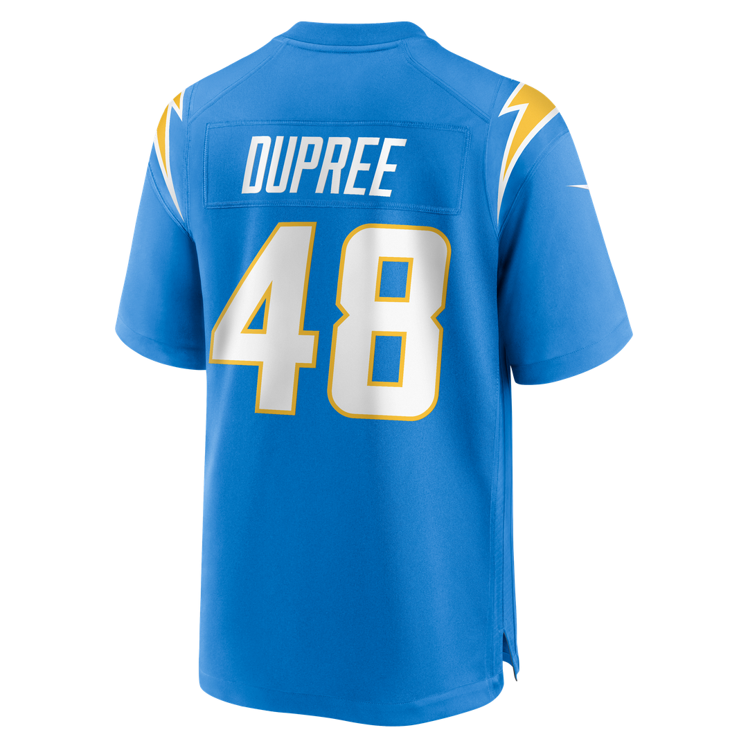 Bud Dupree Los Angeles Chargers Powder Blue Team Game Jersey