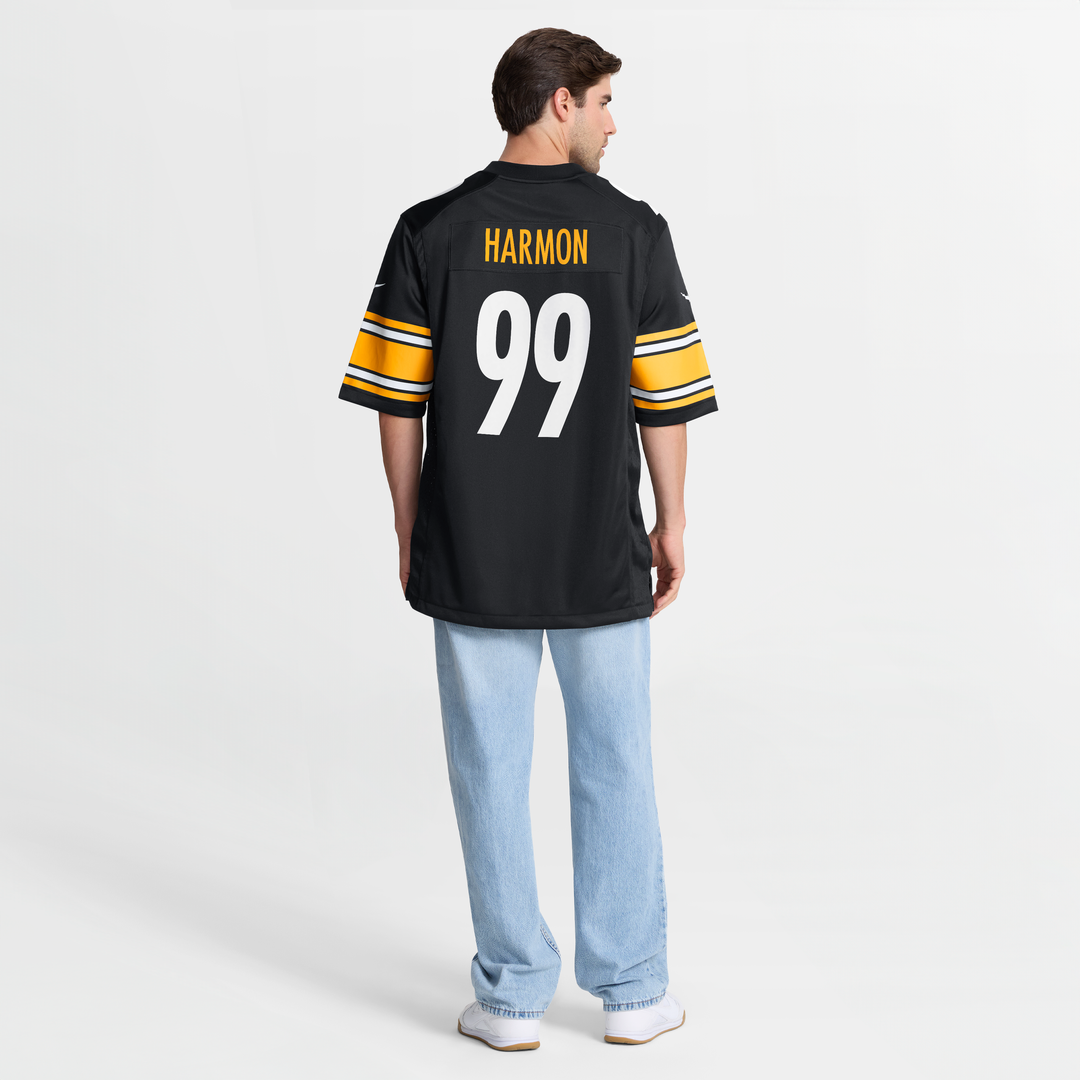 Derrick Harmon Pittsburgh Steelers Black Game Player Jersey