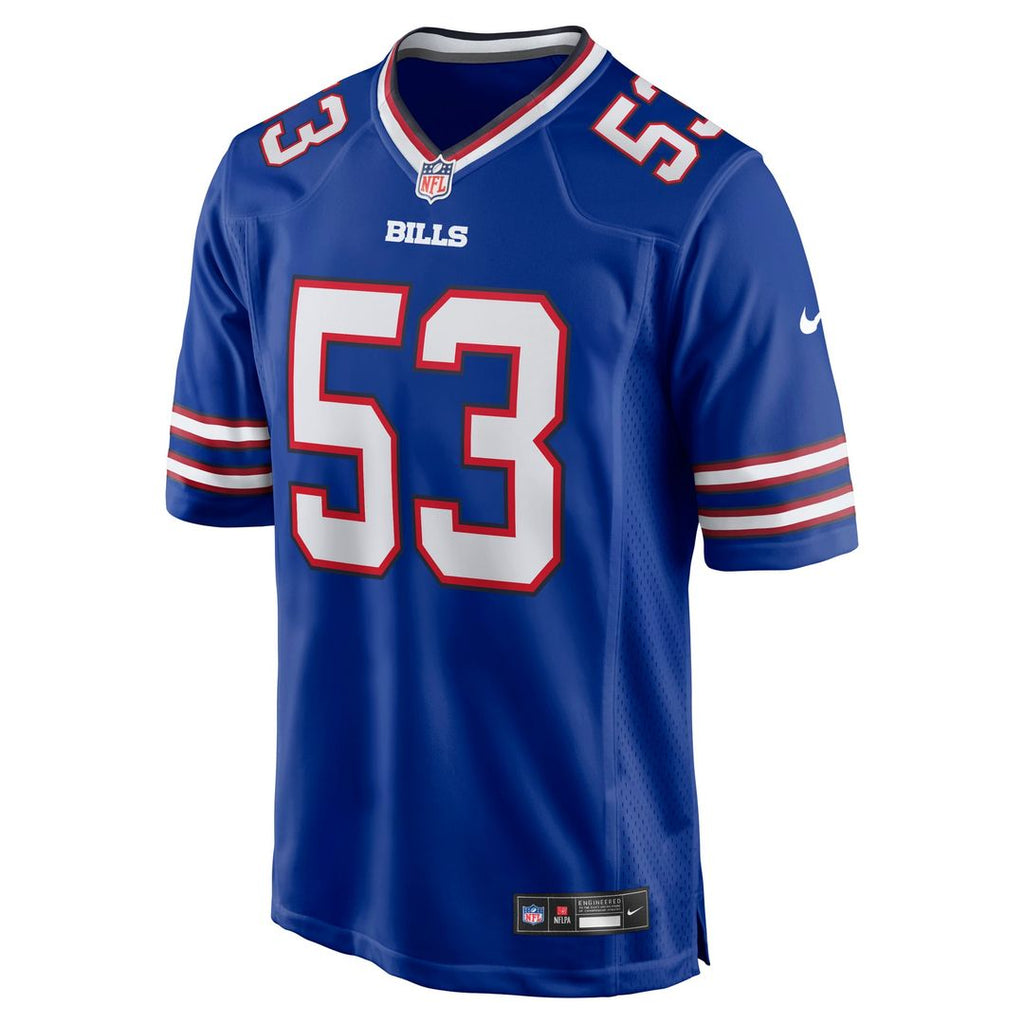 Lloyd Cushenberry III Buffalo Bills Royal Team Game Jersey