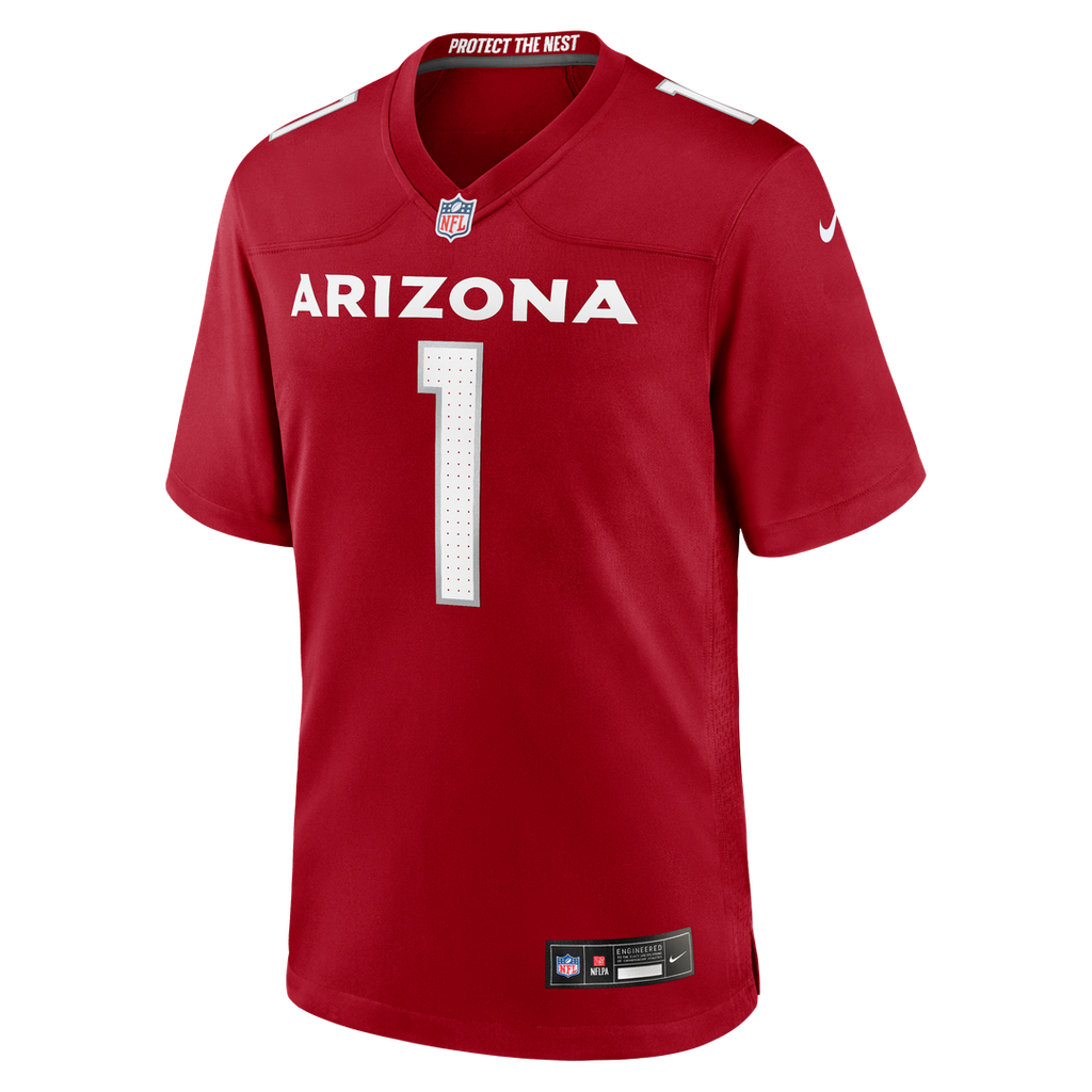 Arizona Cardinals Number 1 Dad Cardinal Game Jersey