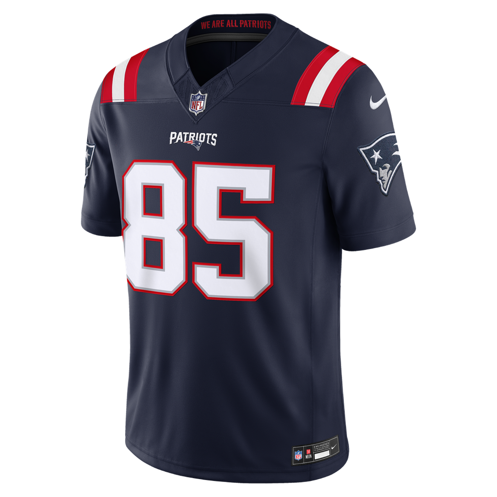 Hunter Henry New England Patriots Navy Team Vapor F.U.S.E. Stitched Limited Jersey