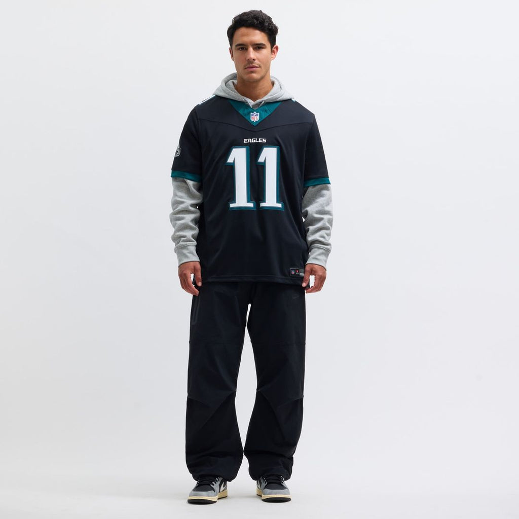 A.J. Brown Philadelphia Eagles Black Alternate Vapor F.U.S.E. Limited Jersey