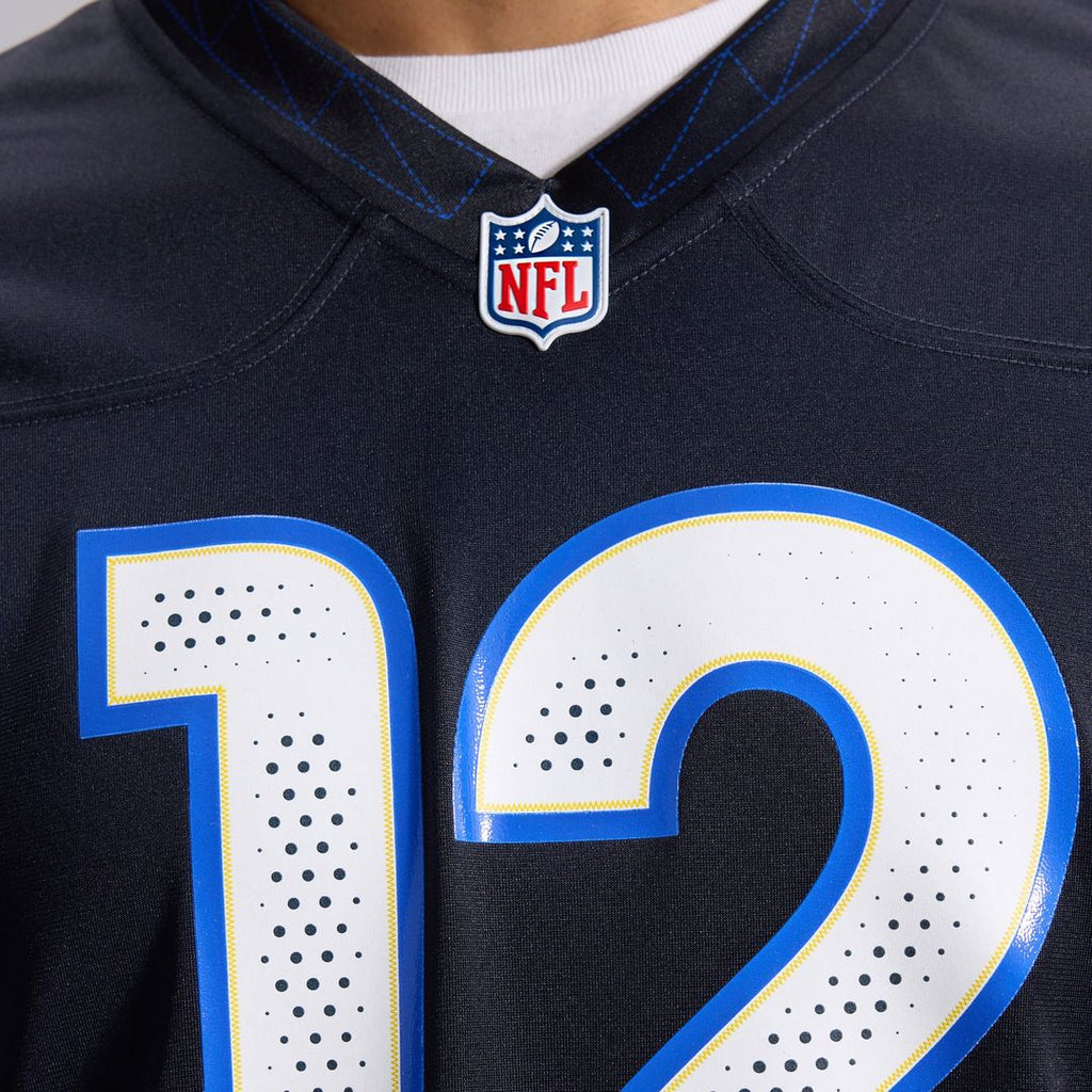 Puka Nacua Los Angeles Rams Dark Blue Rivalries Collection Game Jersey