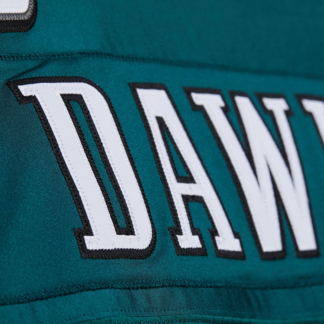 Brian Dawkins Philadelphia Eagles Green 2007 Authentic Throwback Retired Player Jersey