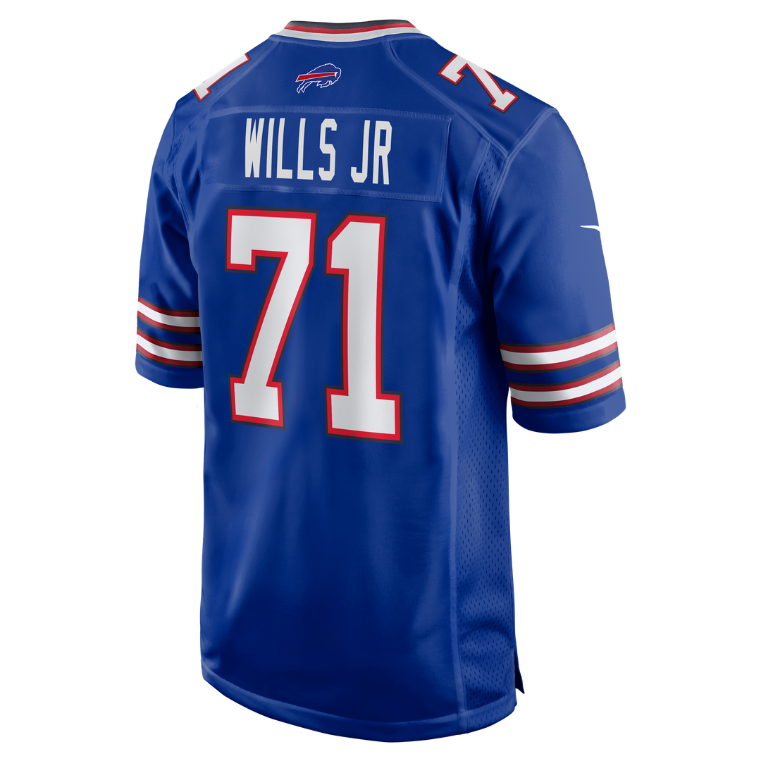 Jedrick Wills Jr. Buffalo Bills Royal Team Game Jersey