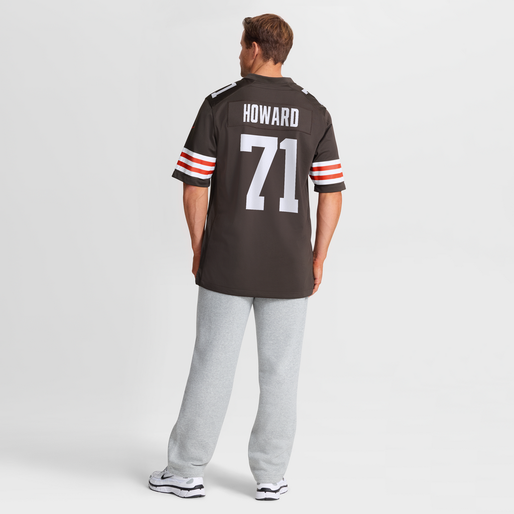 Tytus Howard Cleveland Browns Brown Team Game Jersey