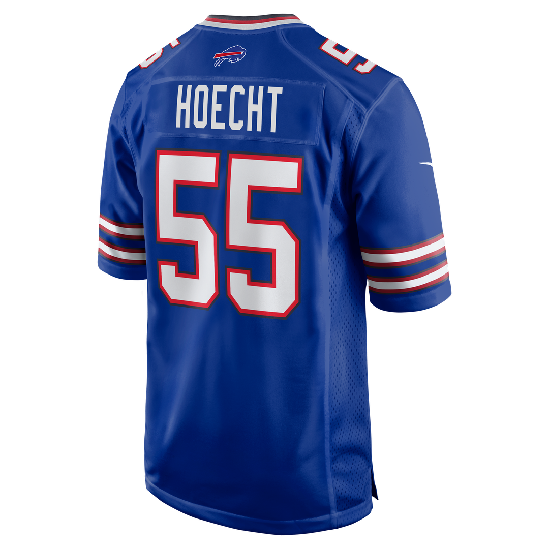 Michael Hoecht Buffalo Bills Royal Team Game Jersey