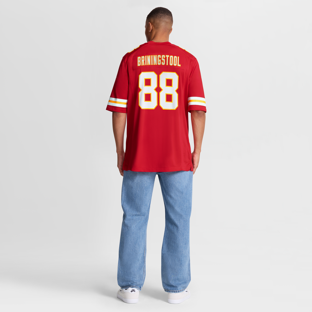Jake Briningstool Kansas City Chiefs Red Team Game Jersey