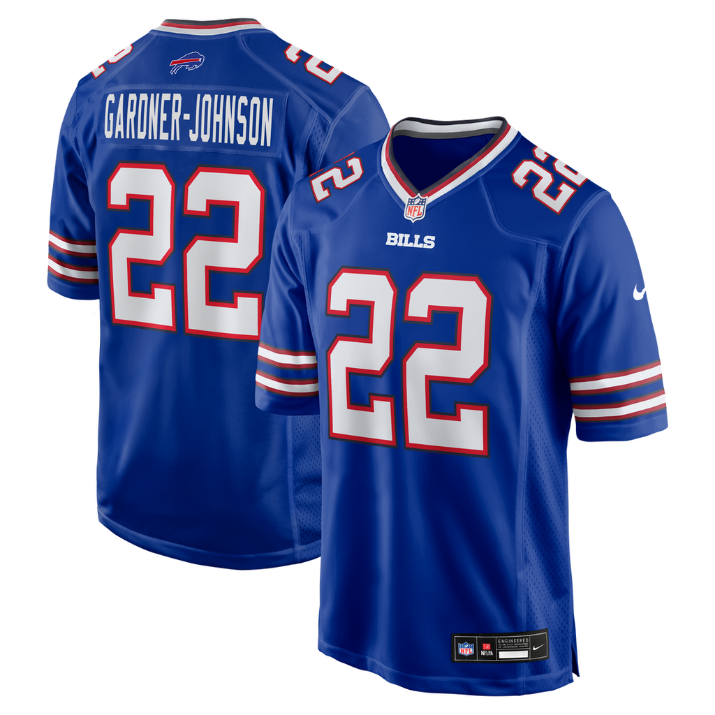 Chauncey Gardner-Johnson Buffalo Bills Royal Team Game Jersey