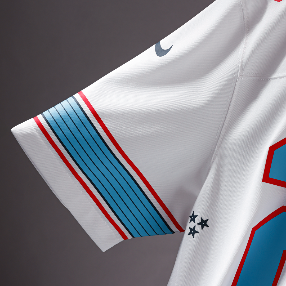 Wan'Dale Robinson Tennessee Titans White Game Jersey