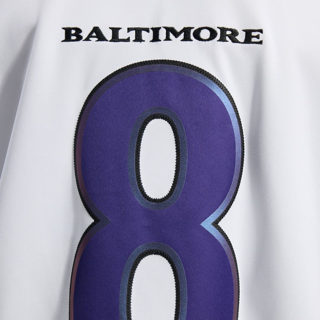 Lamar Jackson Baltimore Ravens White Vapor F.U.S.E. Stitched Limited Jersey