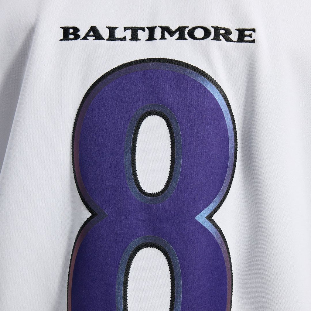 Lamar Jackson Baltimore Ravens Purple Team Vapor F.U.S.E. Stitched Limited Jersey