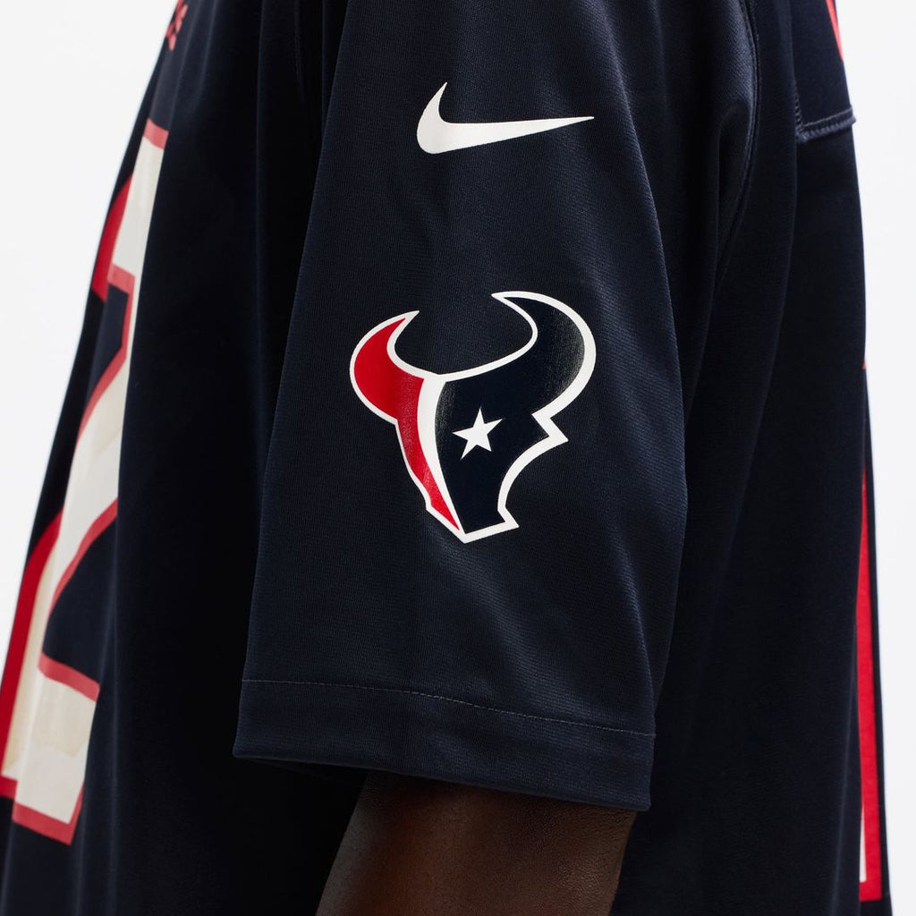 Nico Collins Houston Texans Navy Game Jersey
