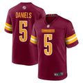 Jayden Daniels Washington Commanders Burgundy Player Game Jersey