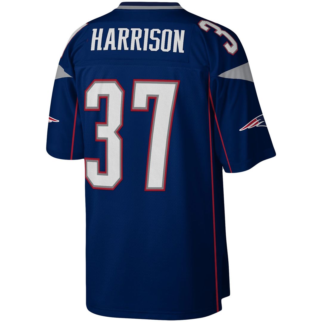Rodney Harrison New England Patriots Navy Legacy Replica Jersey