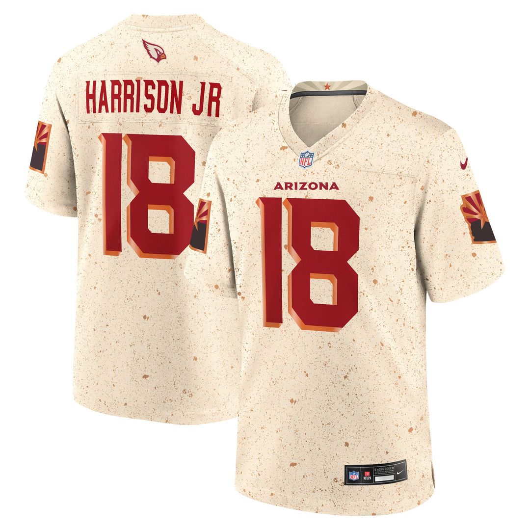 Marvin Harrison Jr. Arizona Cardinals Natural Rivalries Collection Game Jersey