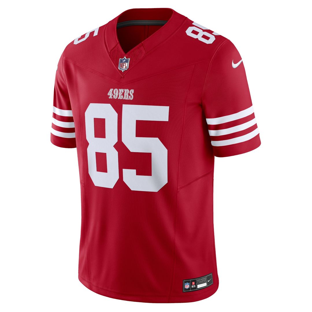 George Kittle San Francisco 49ers Scarlet Vapor F.U.S.E. Limited Jersey