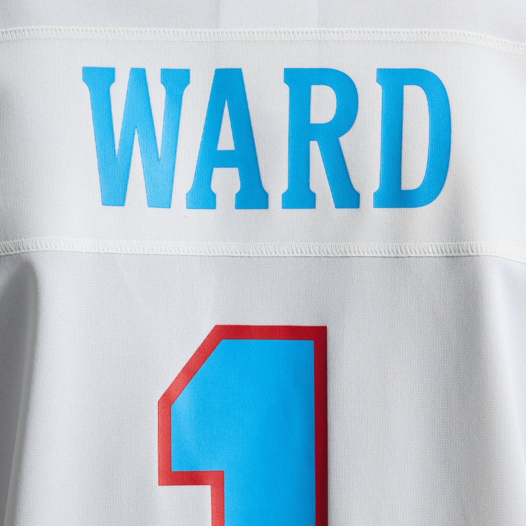Cameron Ward Tennessee Titans Light Blue Game Jersey
