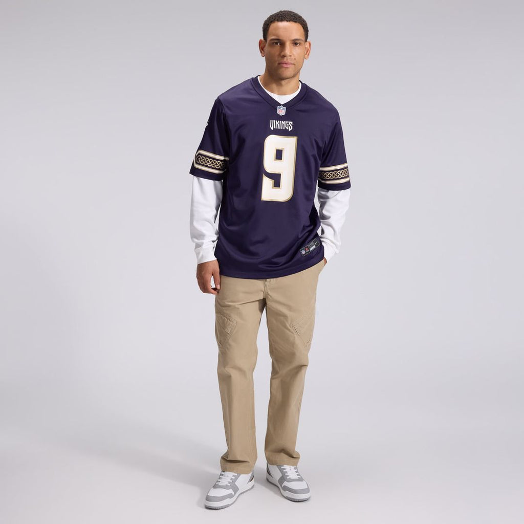 J.J McCarthy Minnesota Vikings Purple 2026 Rivalries Collection Game Jersey