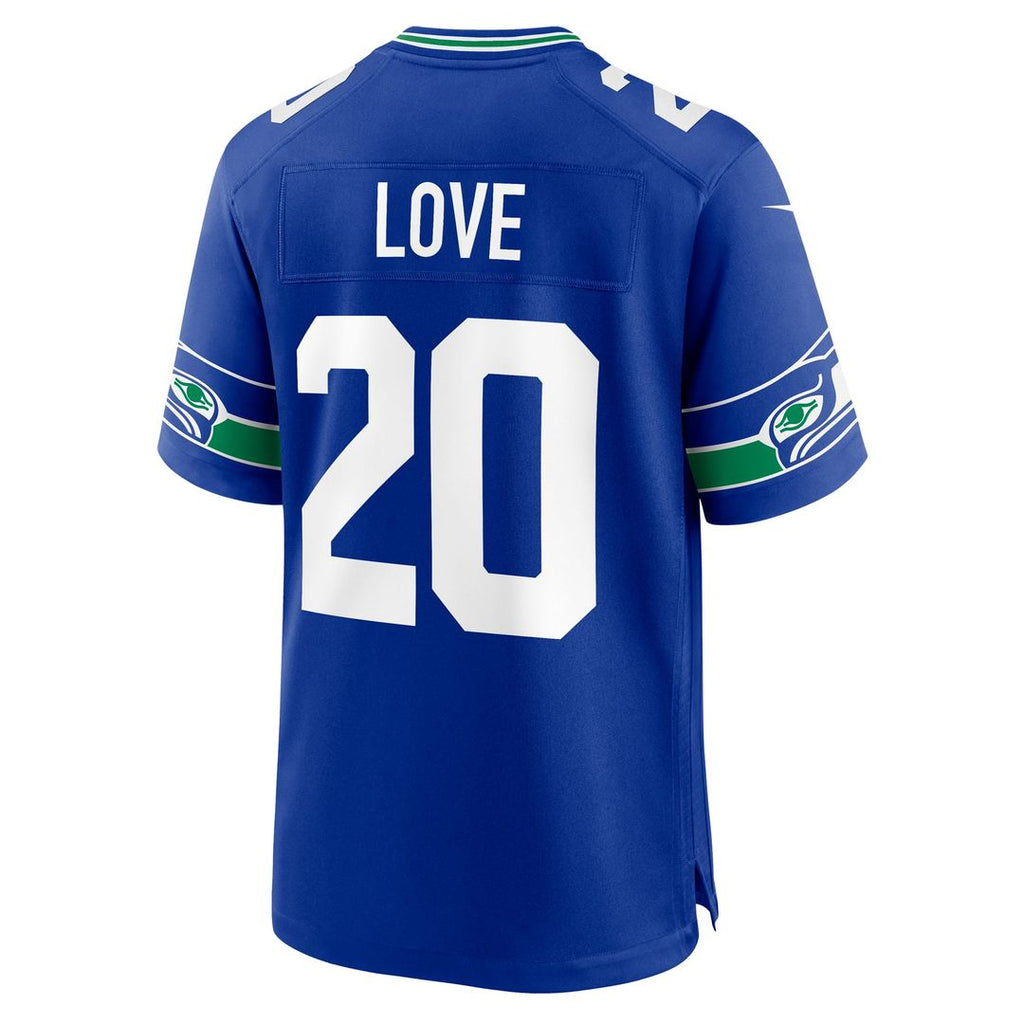 Julian Love Seattle Seahawks Royal Alternate Game Jersey
