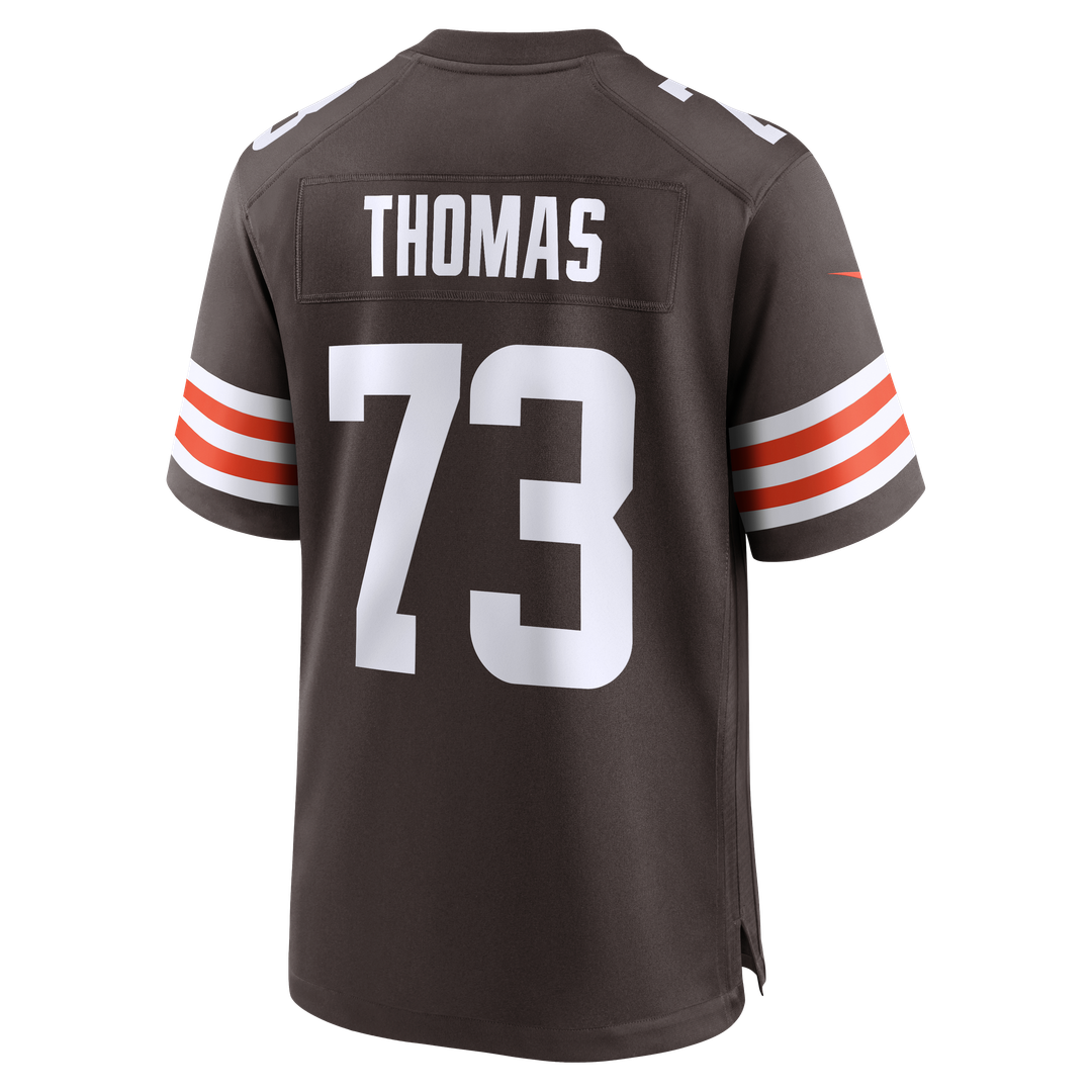 Joe Thomas Cleveland Browns Brown Retired Game Player Jersey