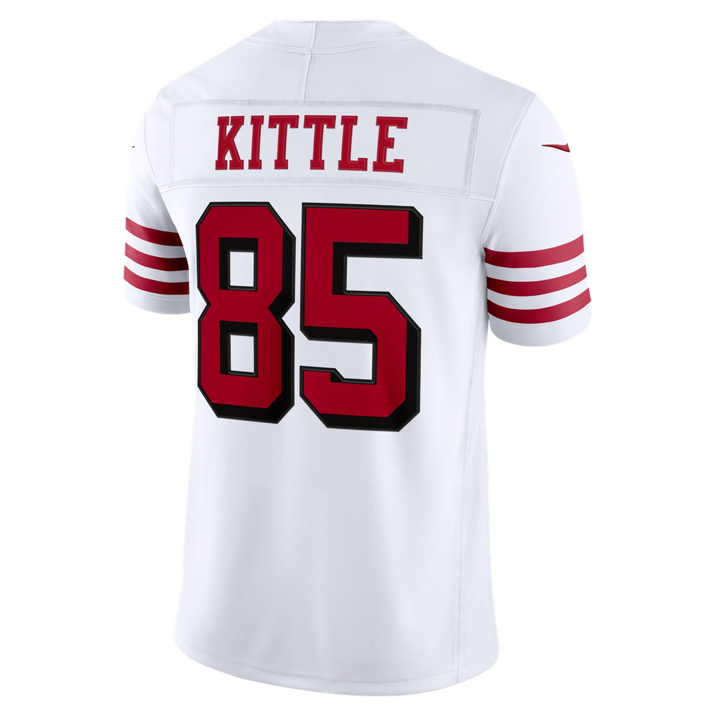George Kittle San Francisco 49ers Scarlet Team Vapor F.U.S.E. Stitched Limited Jersey