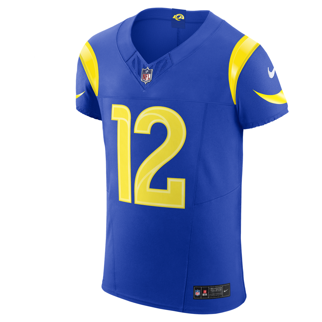 Puka Nacua Los Angeles Rams Royal Team Vapor F.U.S.E. Elite Jersey