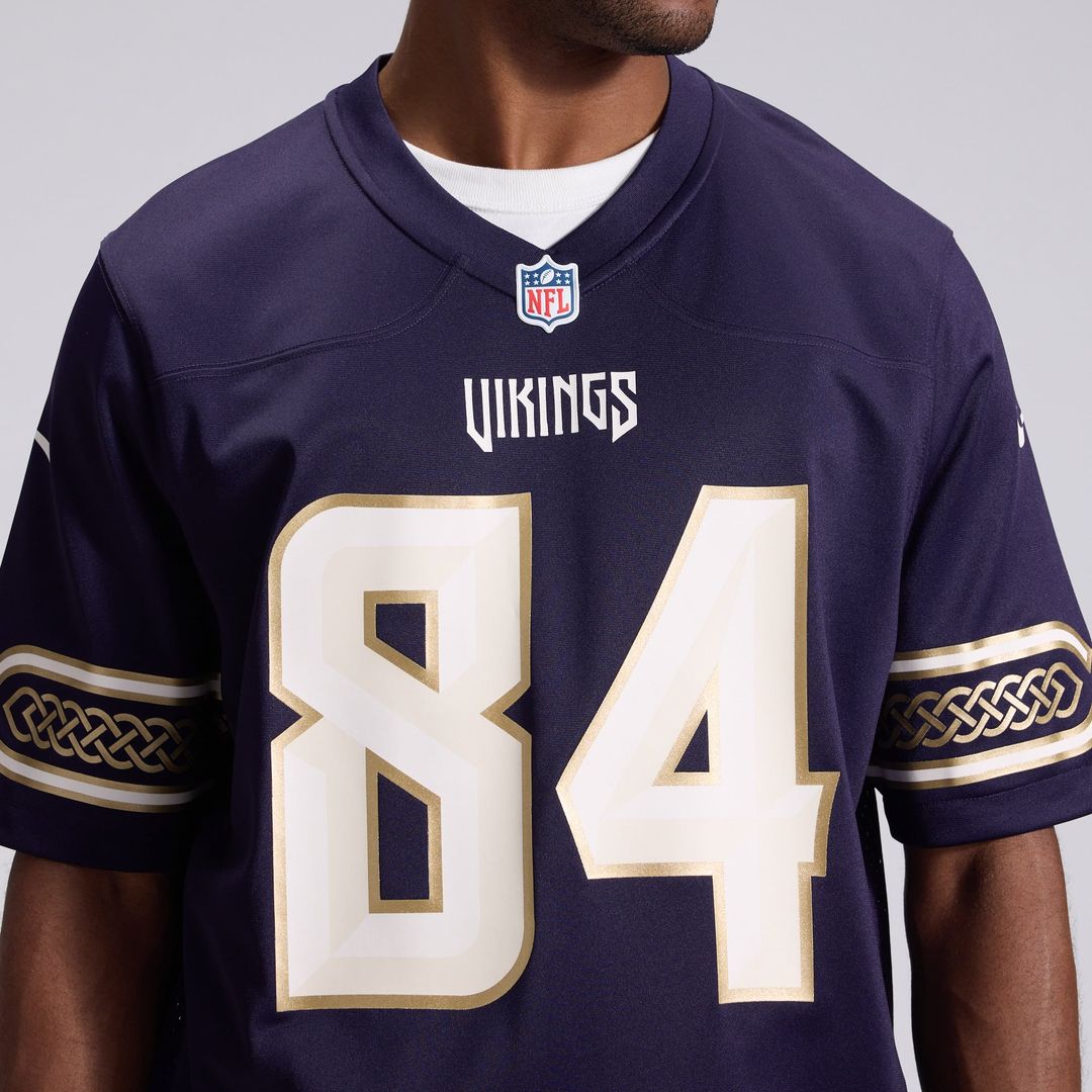 Randy Moss Minnesota Vikings Purple 2026 Rivalries Collection Game Jersey
