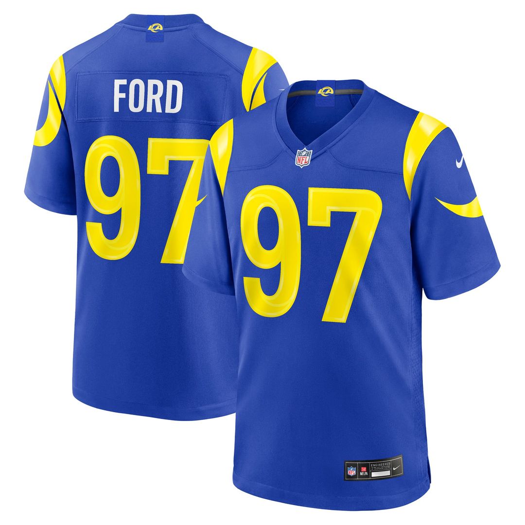 Poona Ford Los Angeles Rams Royal Game Jersey