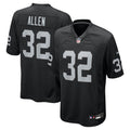 Marcus Allen Las Vegas Raiders Black Game Retired Player Jersey