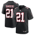 Deion Sanders Atlanta Falcons Black Retired Player Alternate Game Jersey