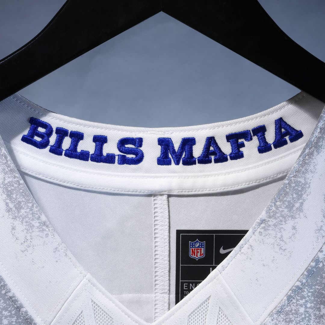 Dalton Kincaid Buffalo Bills White Rivalries Collection Stitched Limited Jersey
