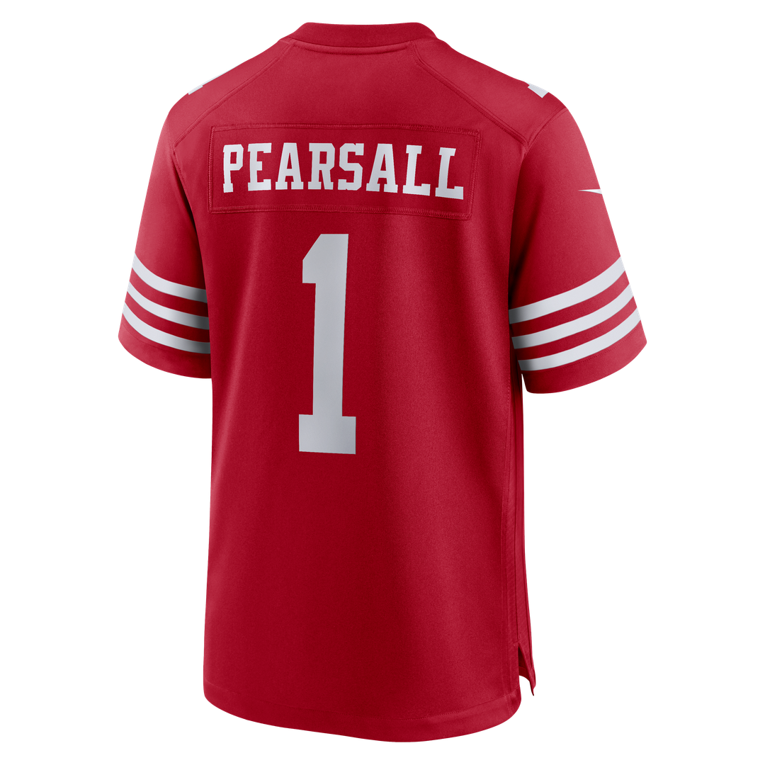 Ricky Pearsall San Francisco 49ers Scarlet 80th Anniversary Game Jersey