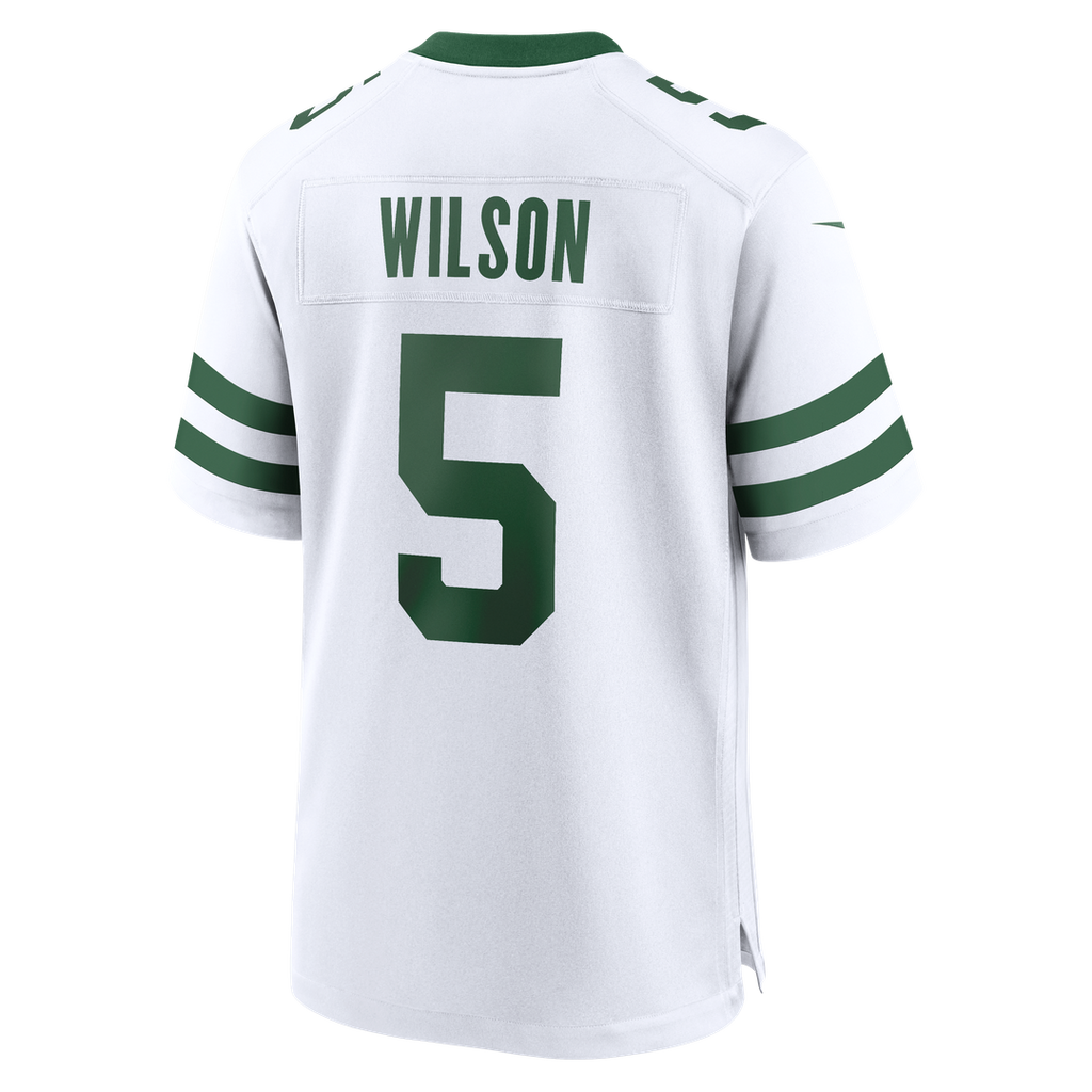 Garrett Wilson New York Jets Legacy Black Alternate Game Jersey