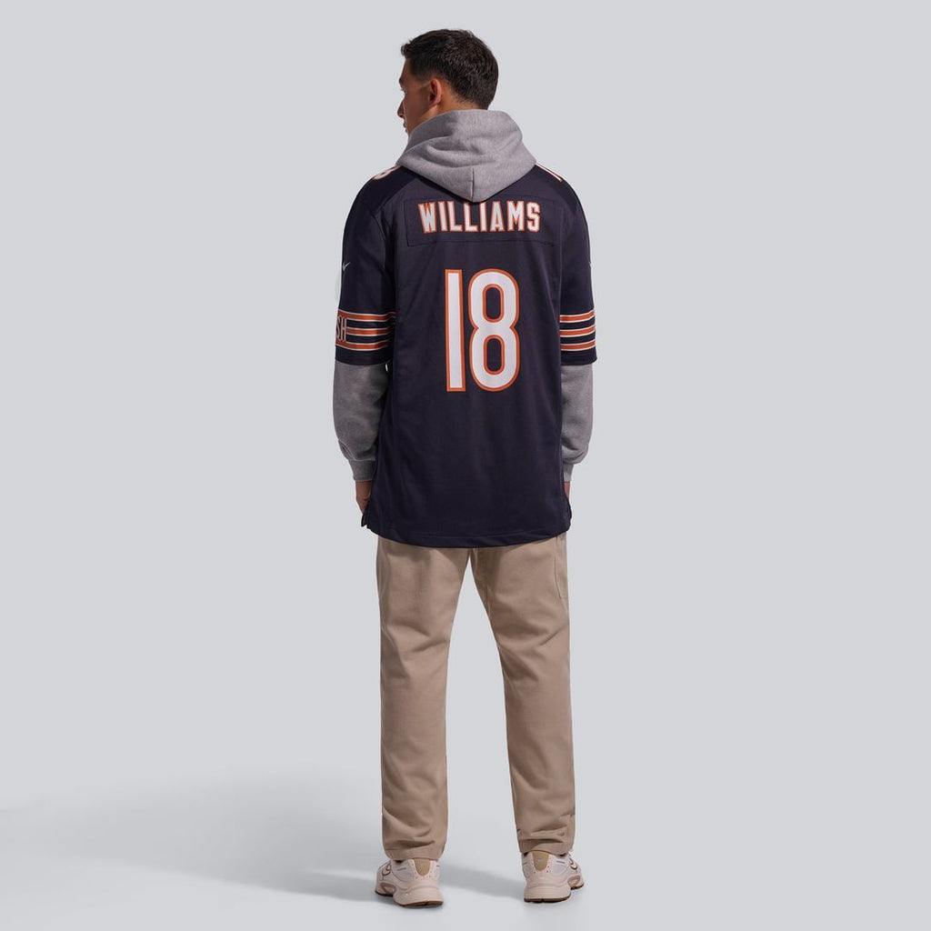 Caleb Williams Chicago Bears Navy Player Game Jersey