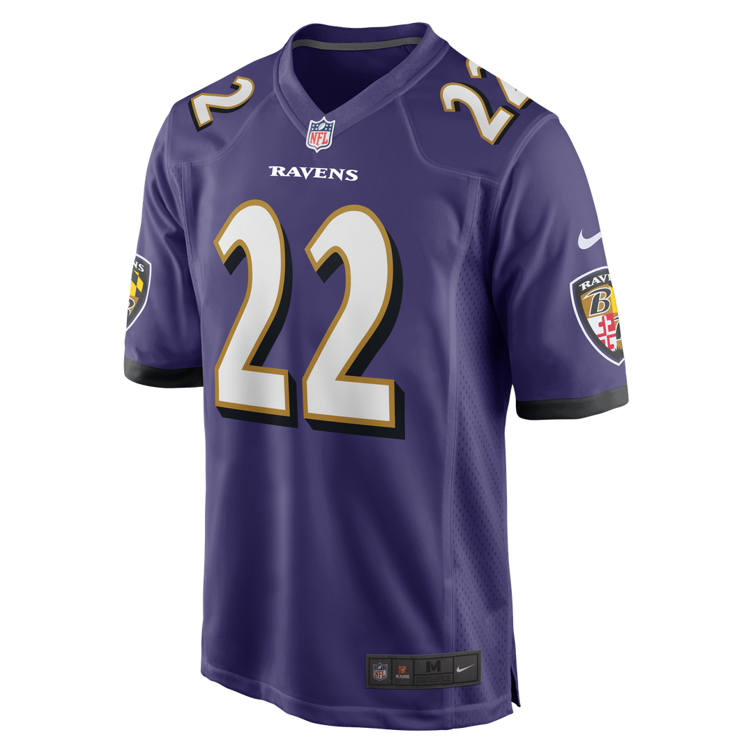 Derrick Henry Baltimore Ravens Purple Game Player Jersey