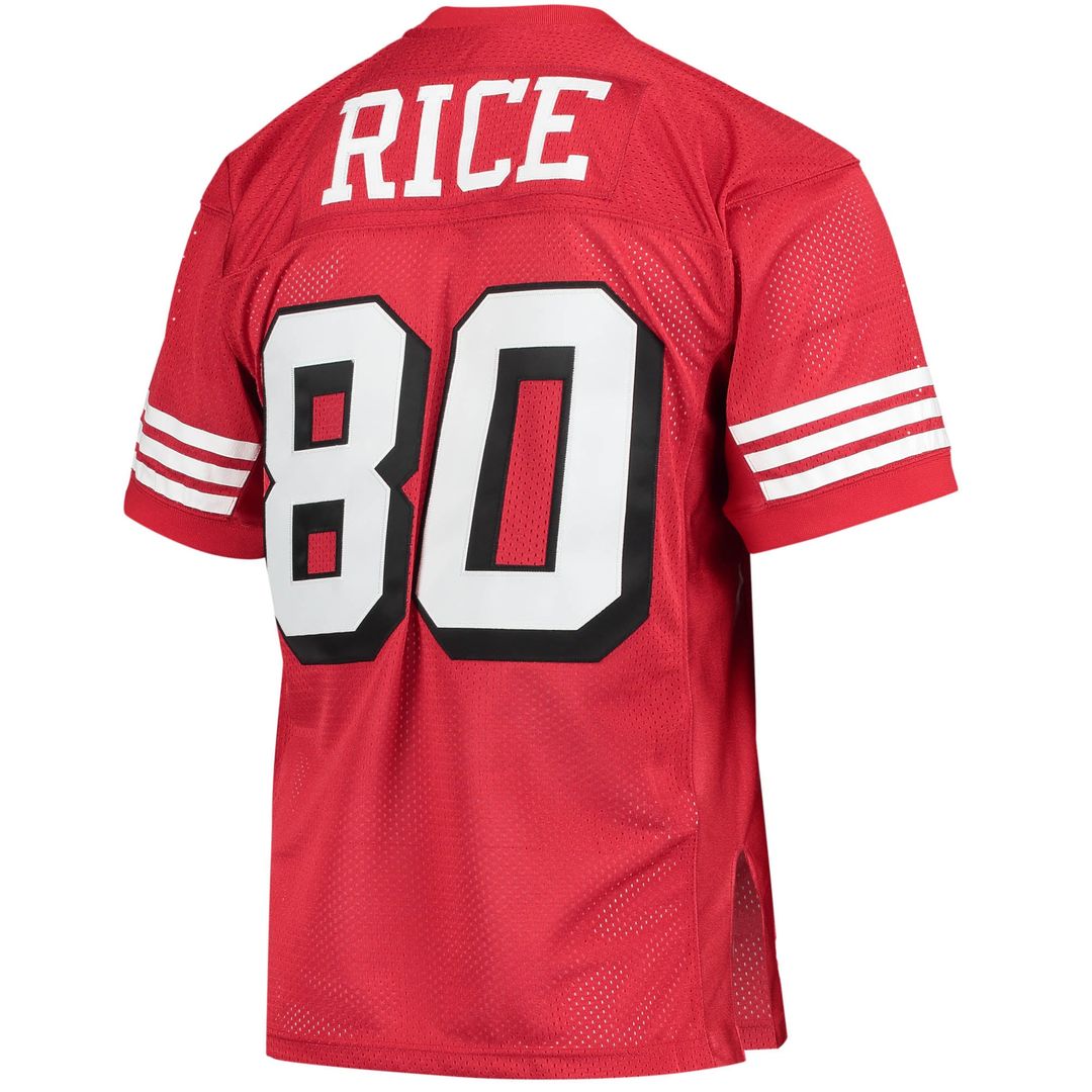 Jerry Rice San Francisco 49ers 1994 Scarlet Authentic Throwback Retired Player Jersey