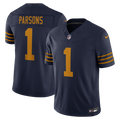 Micah Parsons Green Bay Packers Navy Alternate Vapor F.U.S.E. Stitched Limited Jersey