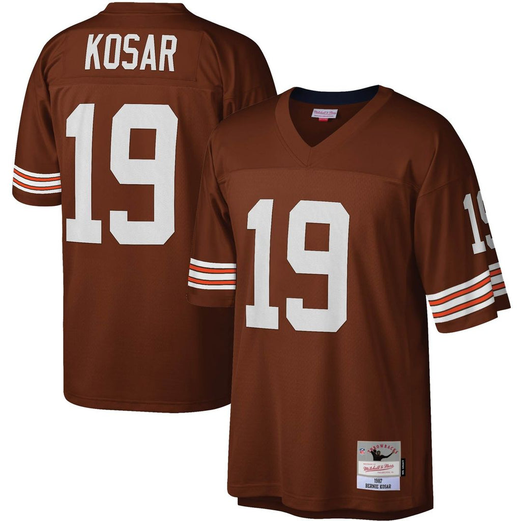 Bernie Kosar Cleveland Browns Brown Legacy Replica Jersey