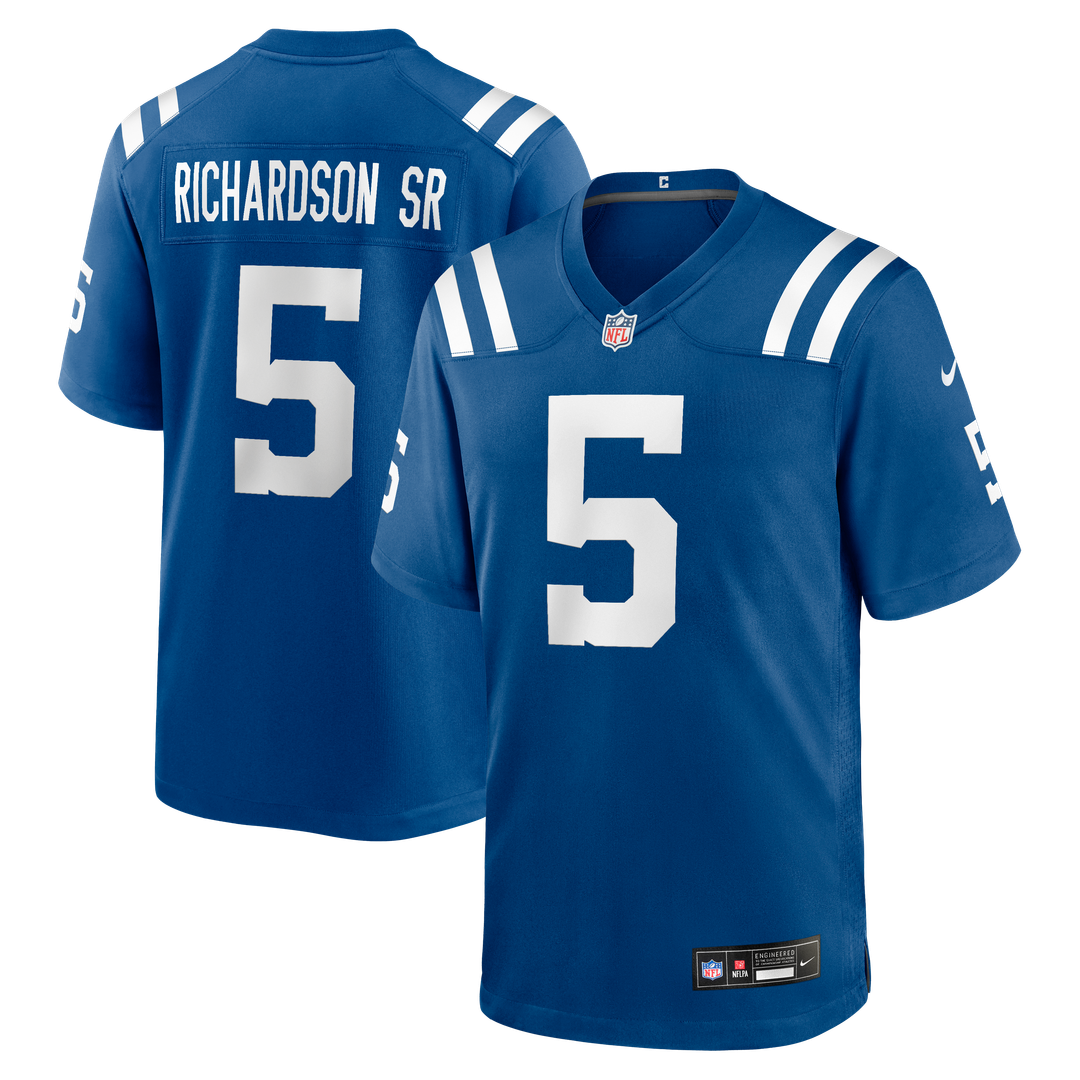 Anthony Richardson Sr. Indianapolis Colts Royal Team Game Jersey