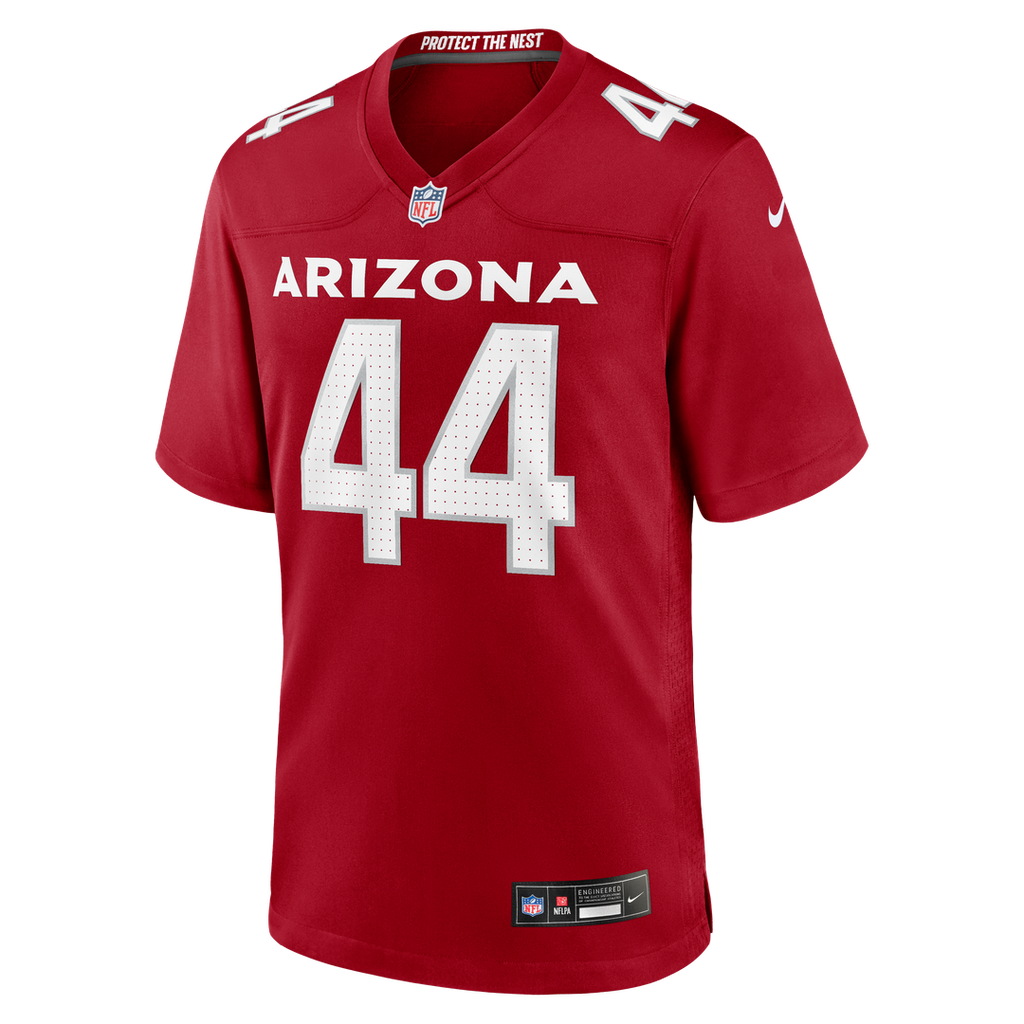 Owen Pappoe Arizona Cardinals Cardinal Team Game Jersey