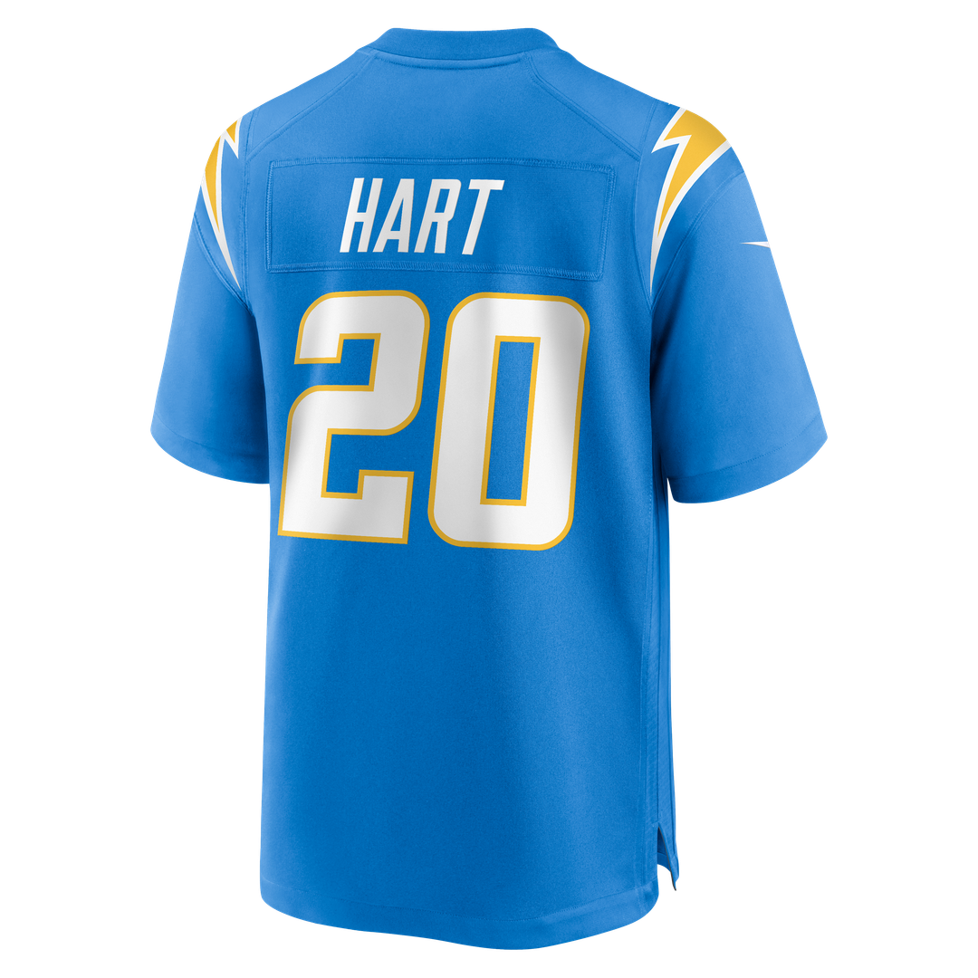 Cam Hart Los Angeles Chargers Powder Blue Team Game Jersey