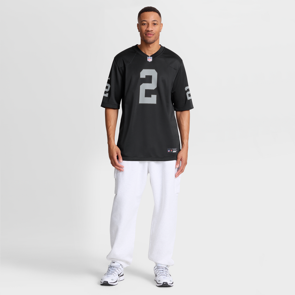 Ashton Jeanty Las Vegas Raiders White Game Jersey