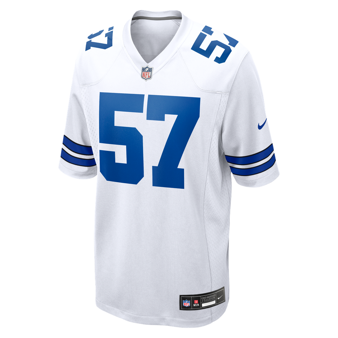 Malachi Lawrence Dallas Cowboys White Game Jersey