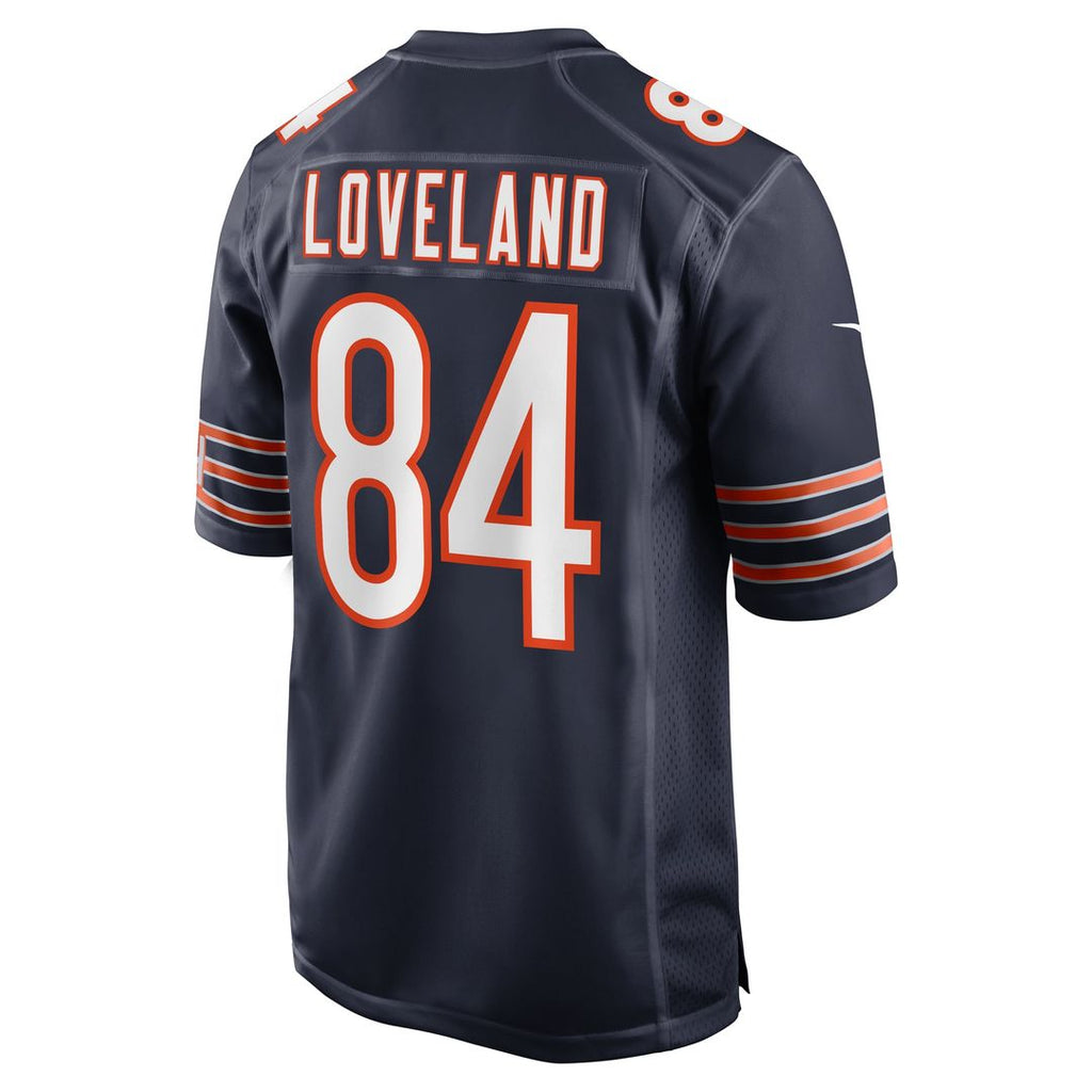 Colston Loveland Chicago Bears Navy Team Game Jersey