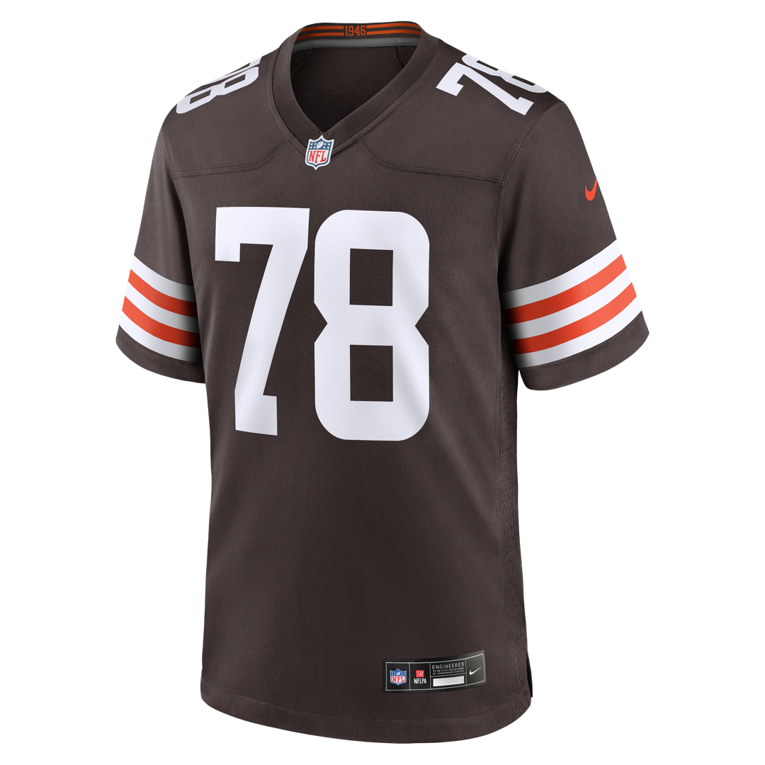 Jack Conklin Cleveland Browns Brown Game Player Jersey