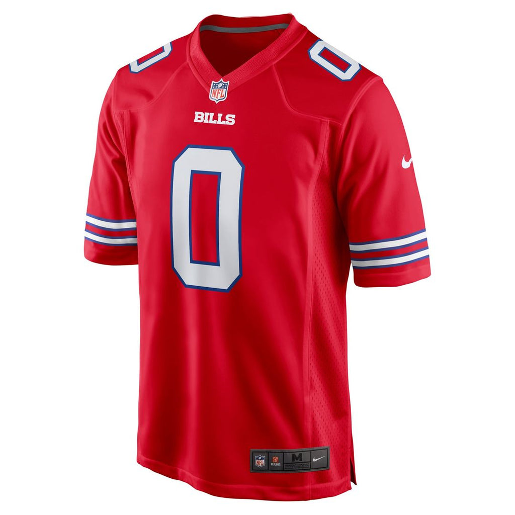 Keon Coleman Buffalo Bills Red Alternate Game Jersey