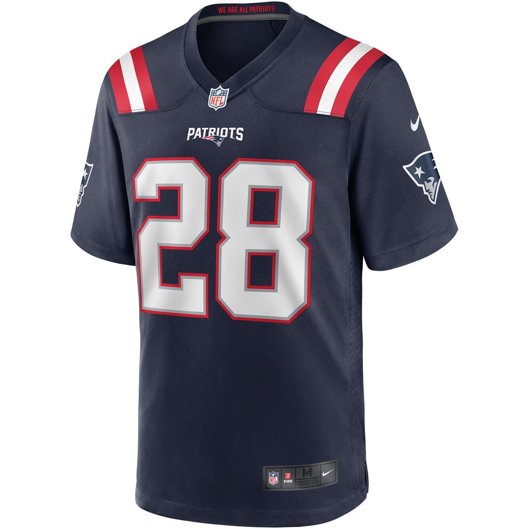 Curtis Martin New England Patriots Navy Game Retired Player Jersey